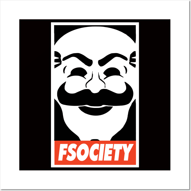 FSOCIETY - Logo Wall Art by galapagos